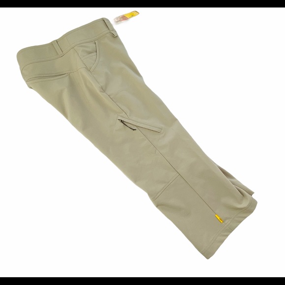 Lolë Explore Hiking Capri Pants Moisture Wicking Antibacterial Beige Size 6 NWT - Picture 4 of 10